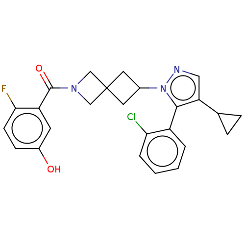 Chemical structure of BindingDB Monomer ID 696820