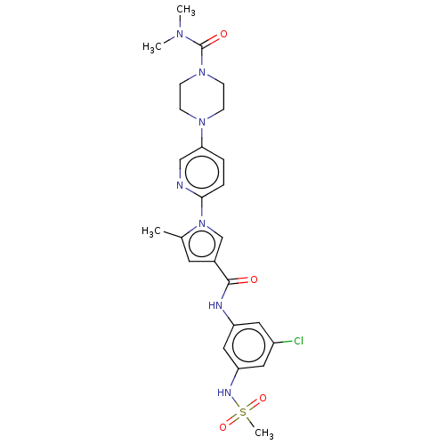 Chemical structure of BindingDB Monomer ID 697502