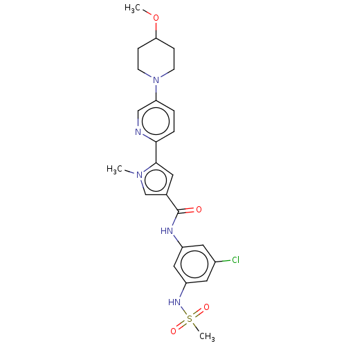Chemical structure of BindingDB Monomer ID 697734