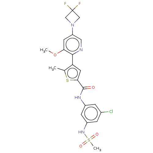 Chemical structure of BindingDB Monomer ID 697754