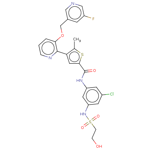 Chemical structure of BindingDB Monomer ID 697845