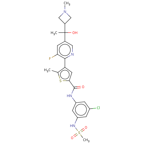 Chemical structure of BindingDB Monomer ID 697872