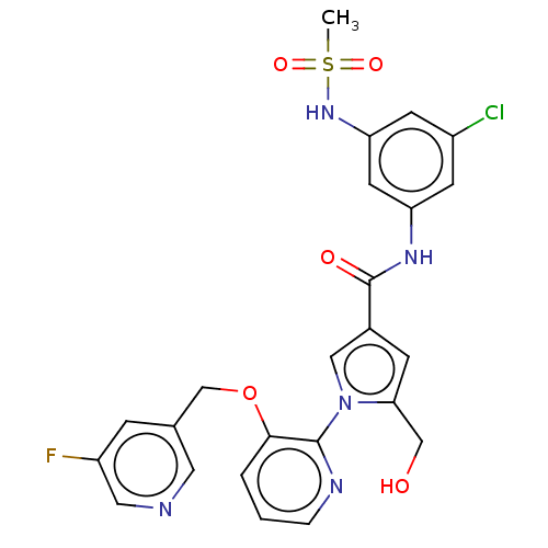 Chemical structure of BindingDB Monomer ID 697942