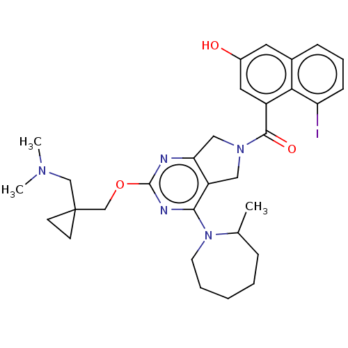 Chemical structure of BindingDB Monomer ID 698874