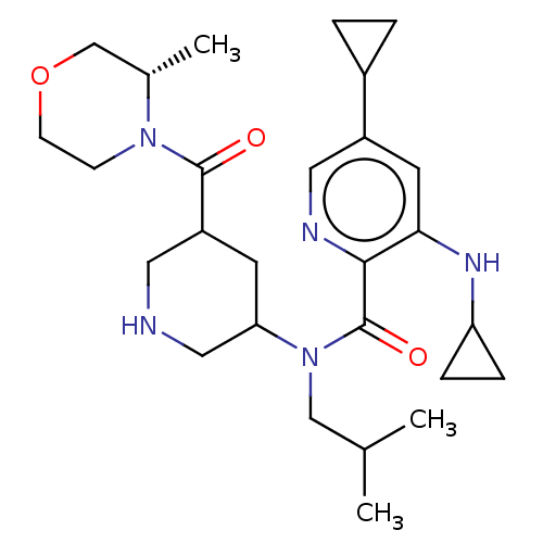 Chemical structure of BindingDB Monomer ID 698956