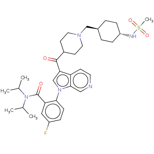Chemical structure of BindingDB Monomer ID 699836
