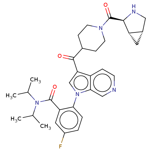 Chemical structure of BindingDB Monomer ID 699838