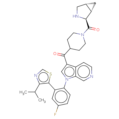Chemical structure of BindingDB Monomer ID 699862