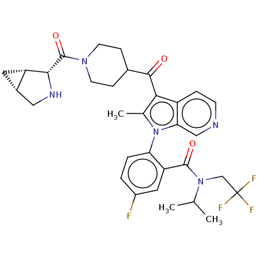 Chemical structure of BindingDB Monomer ID 699874