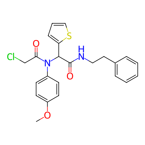 Chemical structure of BindingDB Monomer ID 70765