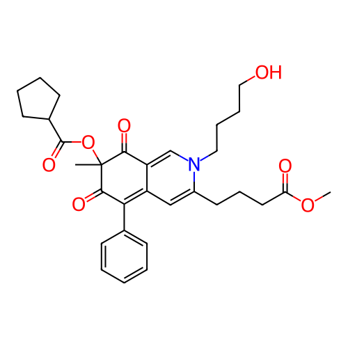 Chemical structure of BindingDB Monomer ID 71225