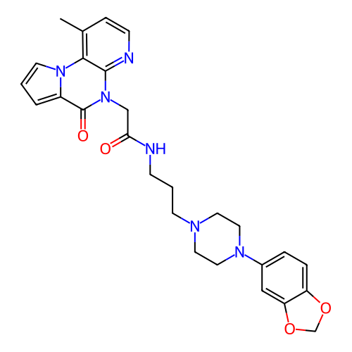 Chemical structure of BindingDB Monomer ID 71612