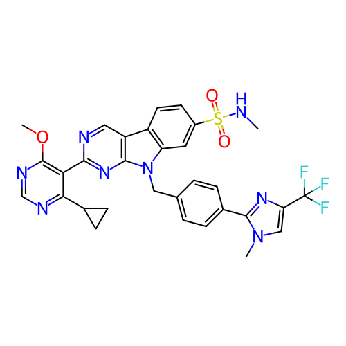 Chemical structure of BindingDB Monomer ID 72509