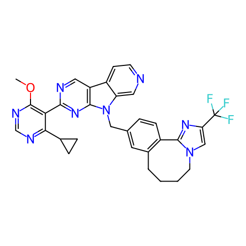 Chemical structure of BindingDB Monomer ID 72540