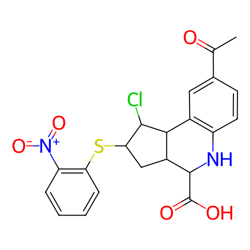 Chemical structure of BindingDB Monomer ID 74477