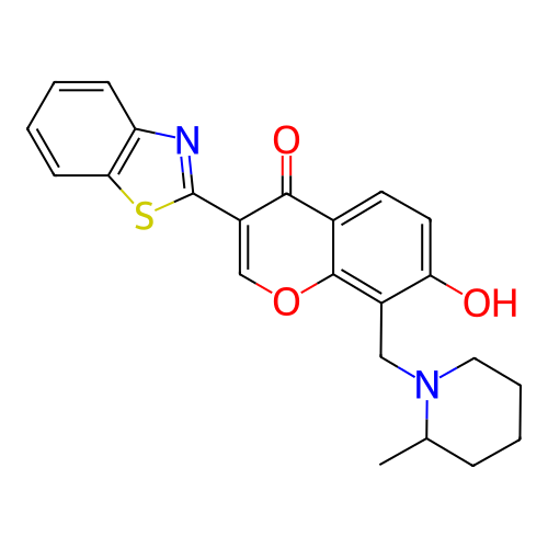 Chemical structure of BindingDB Monomer ID 75103