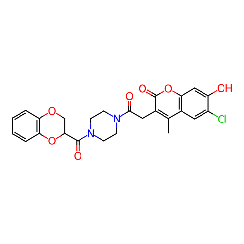 Chemical structure of BindingDB Monomer ID 75266
