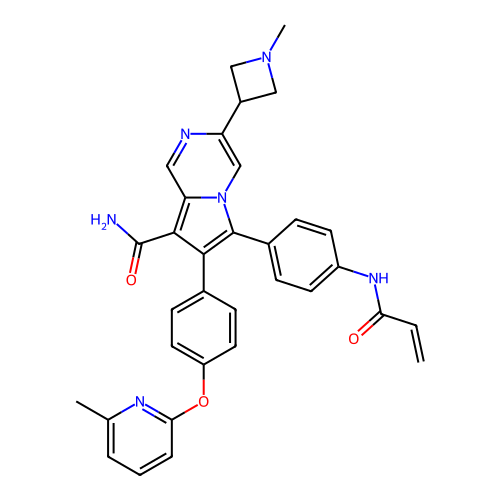 Chemical structure of BindingDB Monomer ID 75467