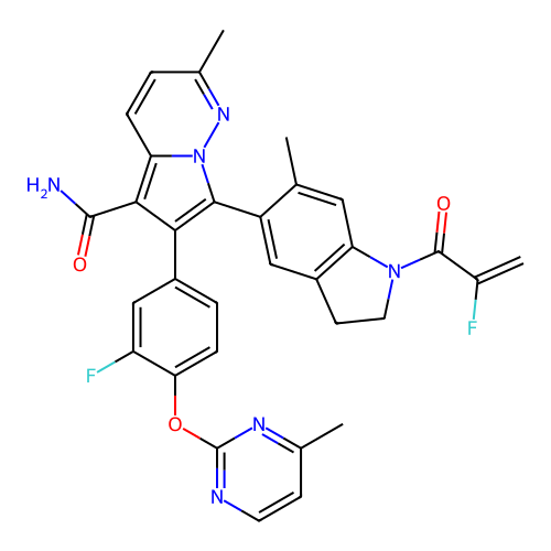 Chemical structure of BindingDB Monomer ID 75540