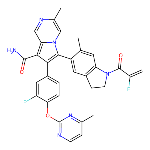 Chemical structure of BindingDB Monomer ID 75541