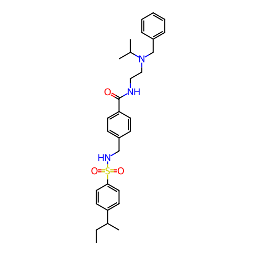 Chemical structure of BindingDB Monomer ID 75575