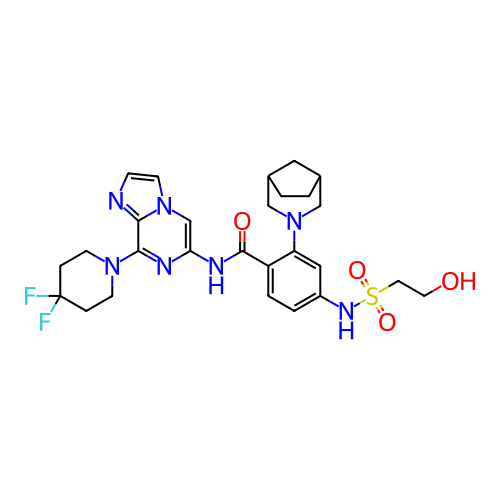 Chemical structure of BindingDB Monomer ID 75603