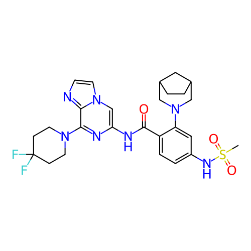 Chemical structure of BindingDB Monomer ID 75607