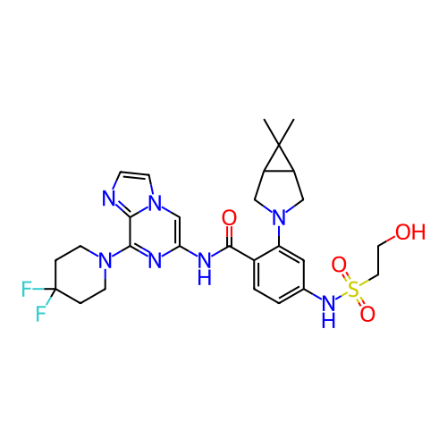 Chemical structure of BindingDB Monomer ID 75708