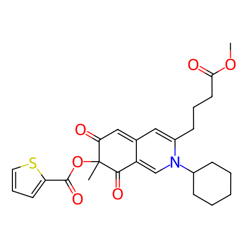 Chemical structure of BindingDB Monomer ID 76127