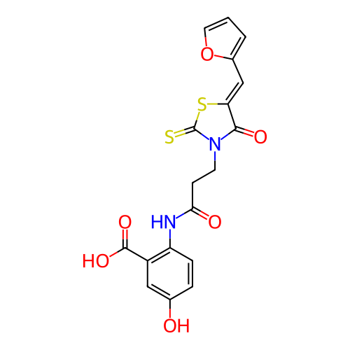 Chemical structure of BindingDB Monomer ID 76204