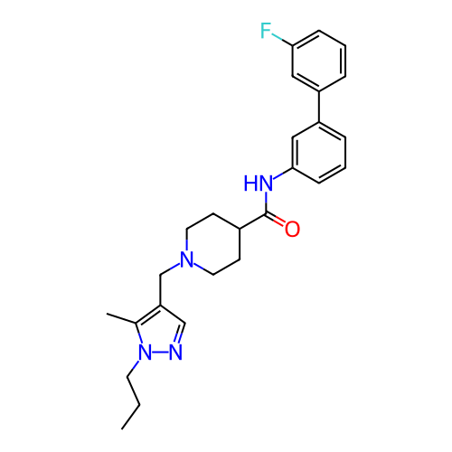 Chemical structure of BindingDB Monomer ID 76223