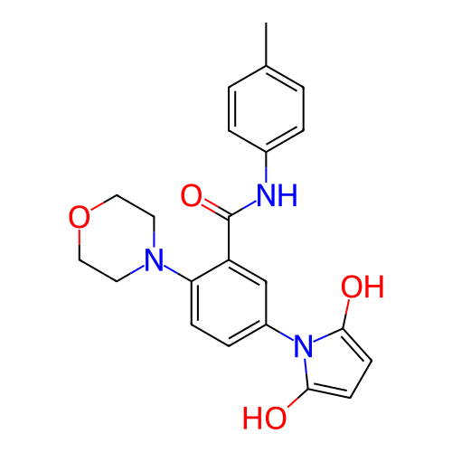 Chemical structure of BindingDB Monomer ID 76257