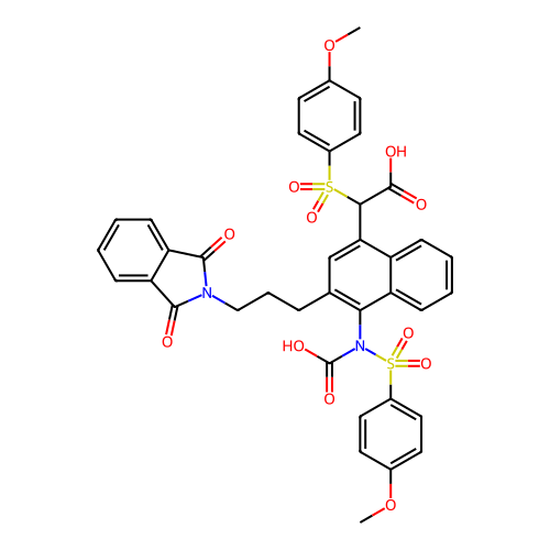 Chemical structure of BindingDB Monomer ID 701140