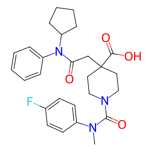 Chemical structure of BindingDB Monomer ID 701166
