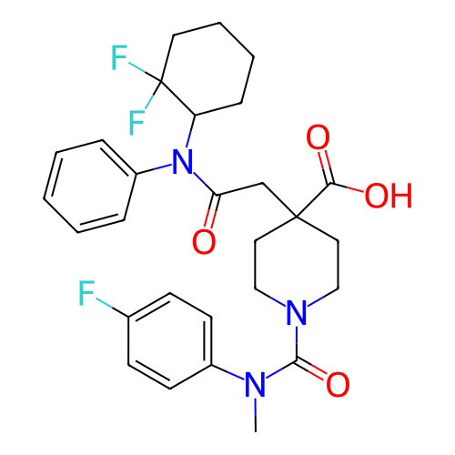 Chemical structure of BindingDB Monomer ID 701167