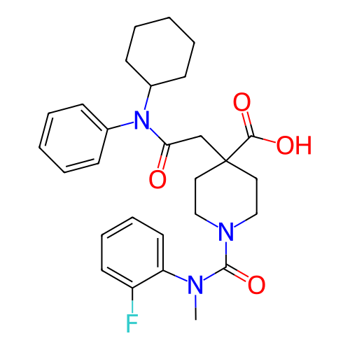 Chemical structure of BindingDB Monomer ID 701169