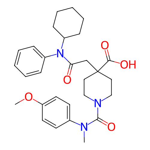 Chemical structure of BindingDB Monomer ID 701171