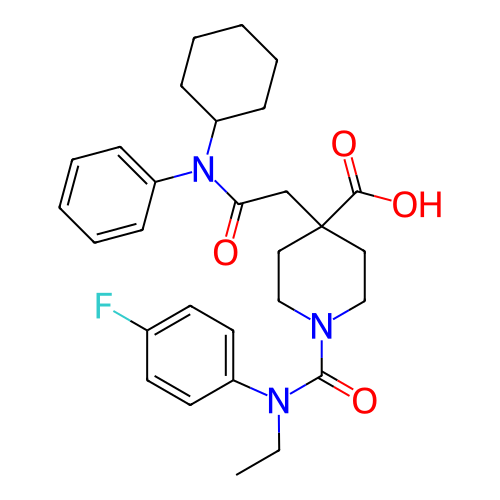 Chemical structure of BindingDB Monomer ID 701172