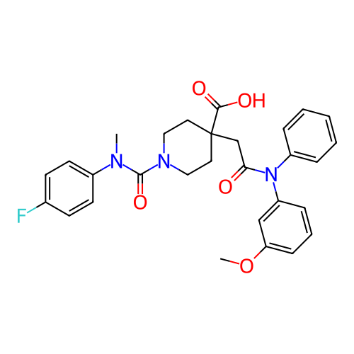 Chemical structure of BindingDB Monomer ID 701182