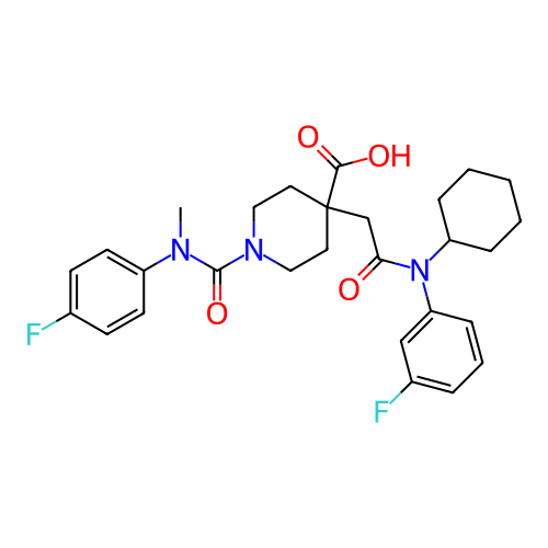 Chemical structure of BindingDB Monomer ID 701184