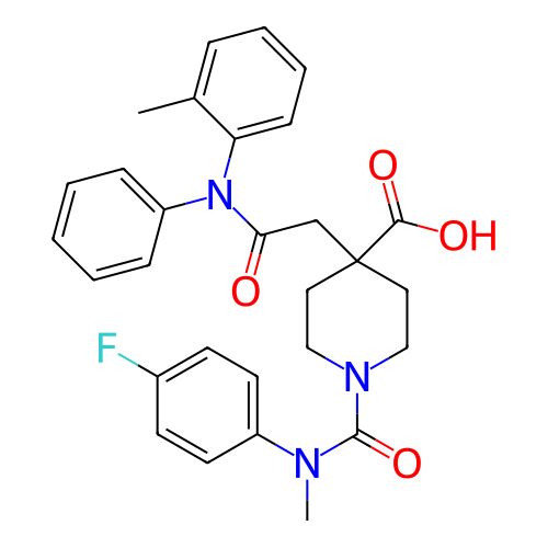 Chemical structure of BindingDB Monomer ID 701196