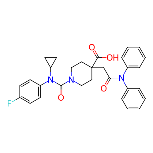 Chemical structure of BindingDB Monomer ID 701198