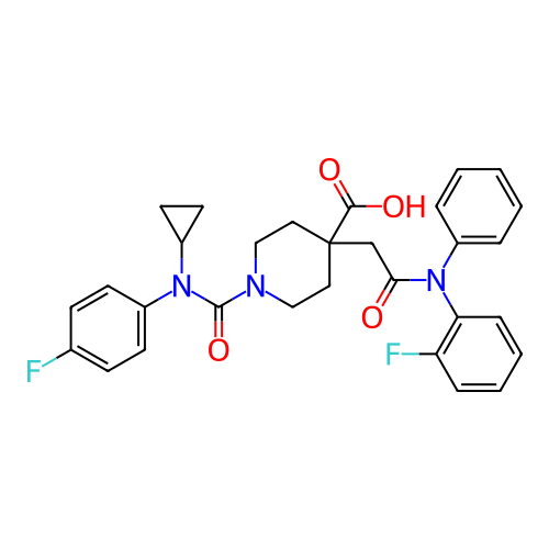 Chemical structure of BindingDB Monomer ID 701199