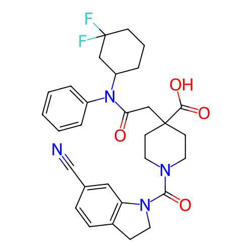 Chemical structure of BindingDB Monomer ID 701214