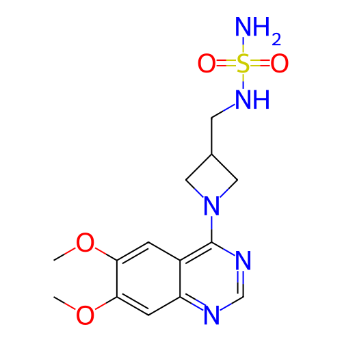 Chemical structure of BindingDB Monomer ID 701481