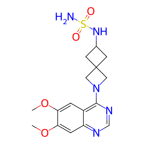 Chemical structure of BindingDB Monomer ID 701486