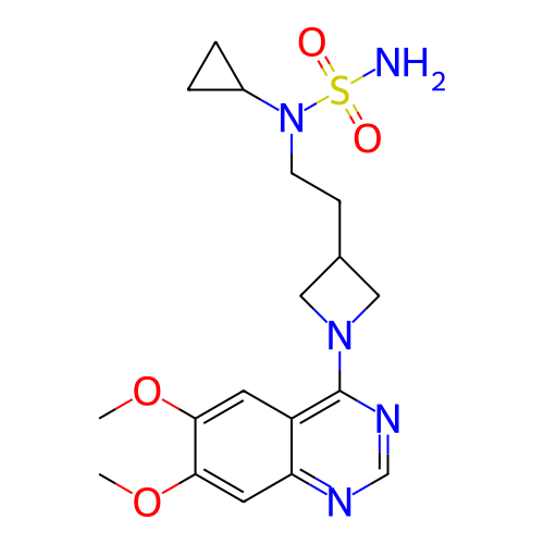 Chemical structure of BindingDB Monomer ID 701494