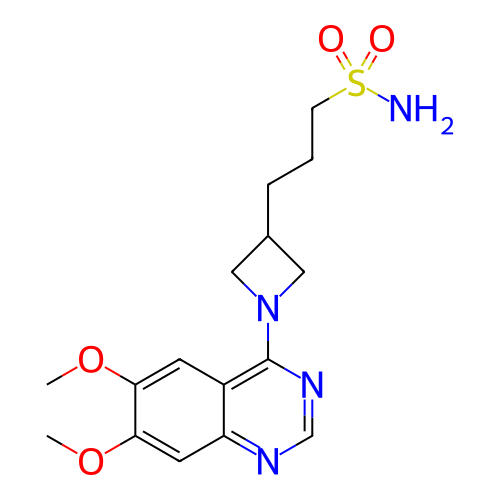 Chemical structure of BindingDB Monomer ID 701510