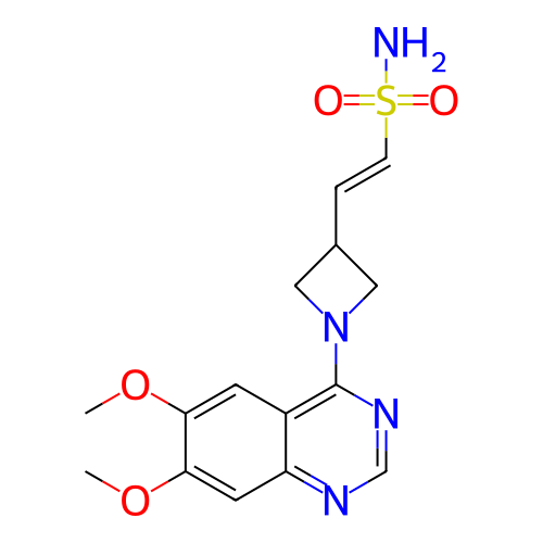 Chemical structure of BindingDB Monomer ID 701526