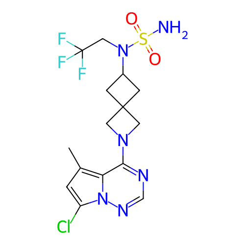 Chemical structure of BindingDB Monomer ID 701597